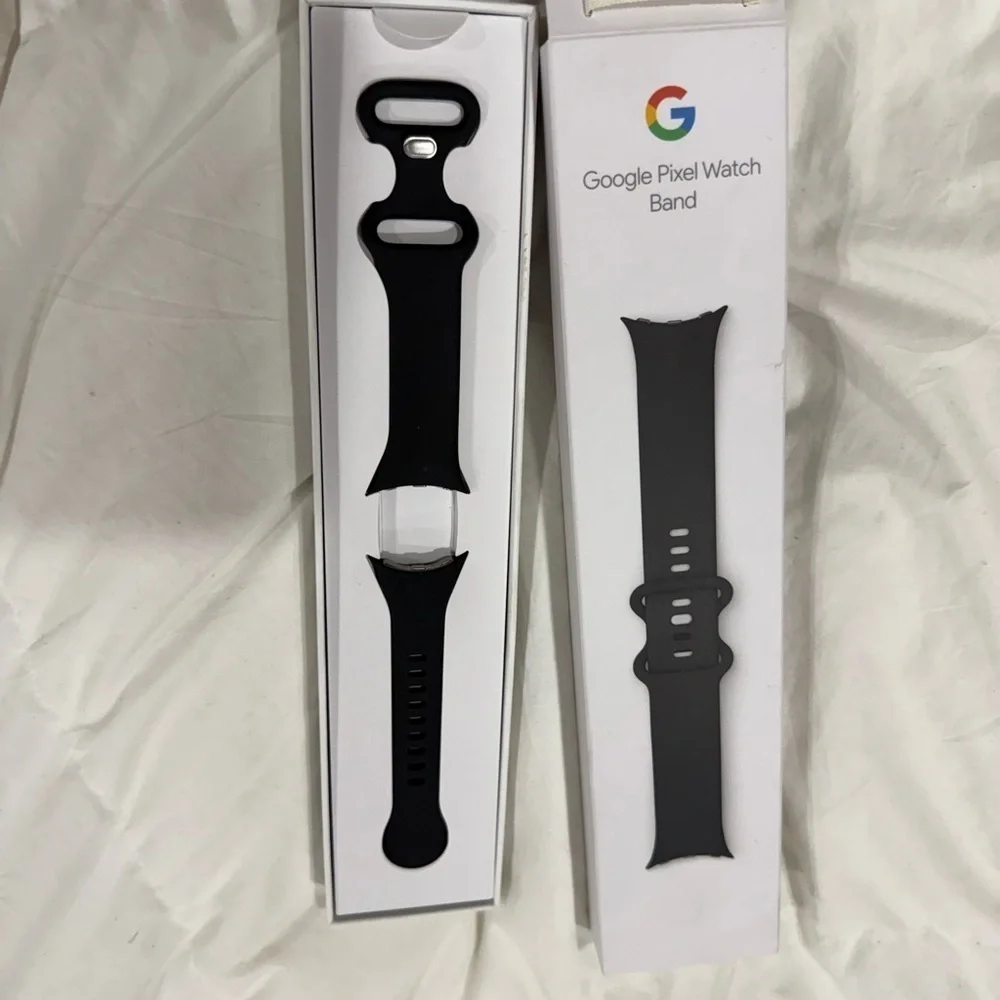 Genuine Google Pixel Watch Active Band - Obsidian Black